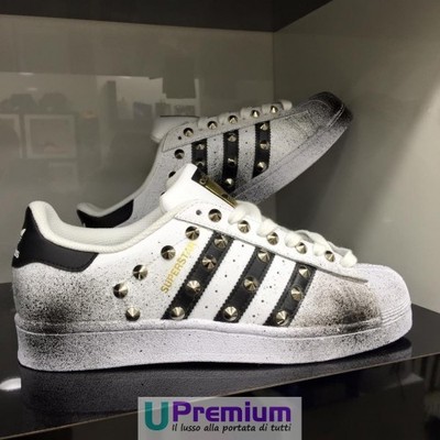 studded adidas superstar